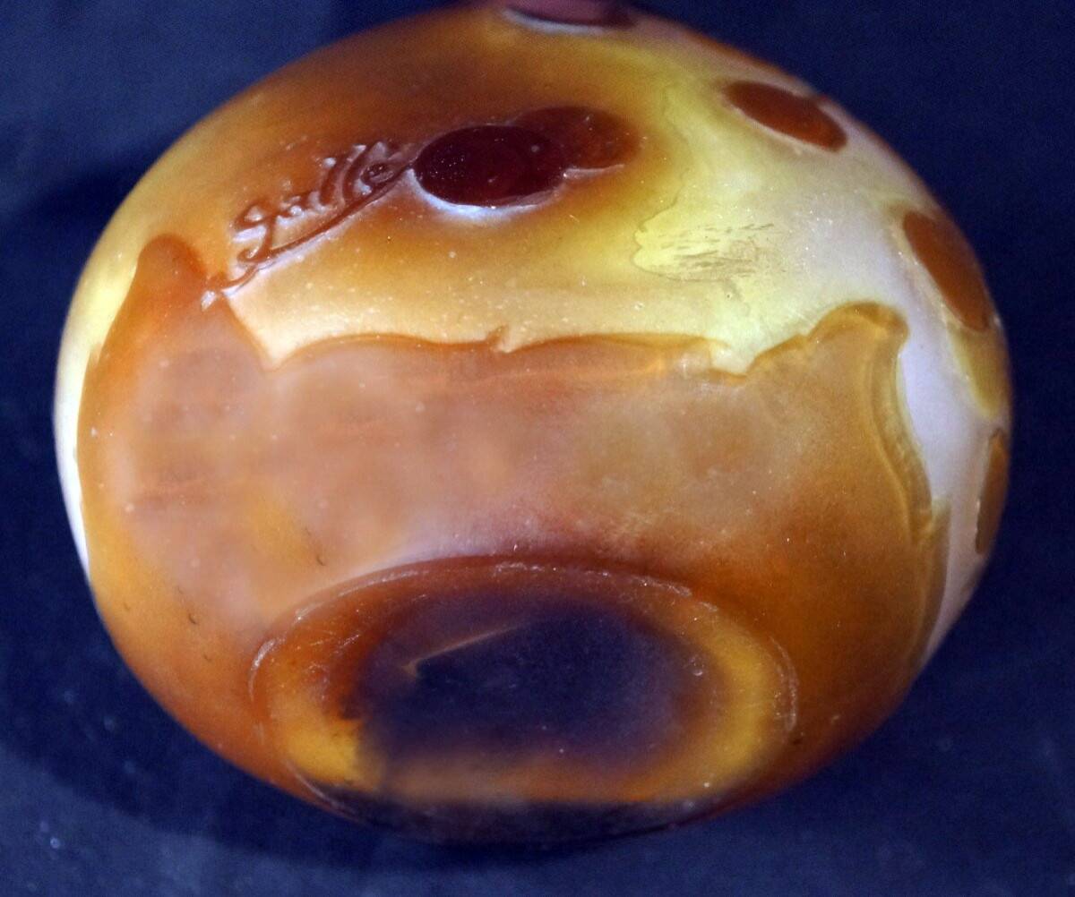 Émile Gallé Art Nouveau vase circa 1895–1904