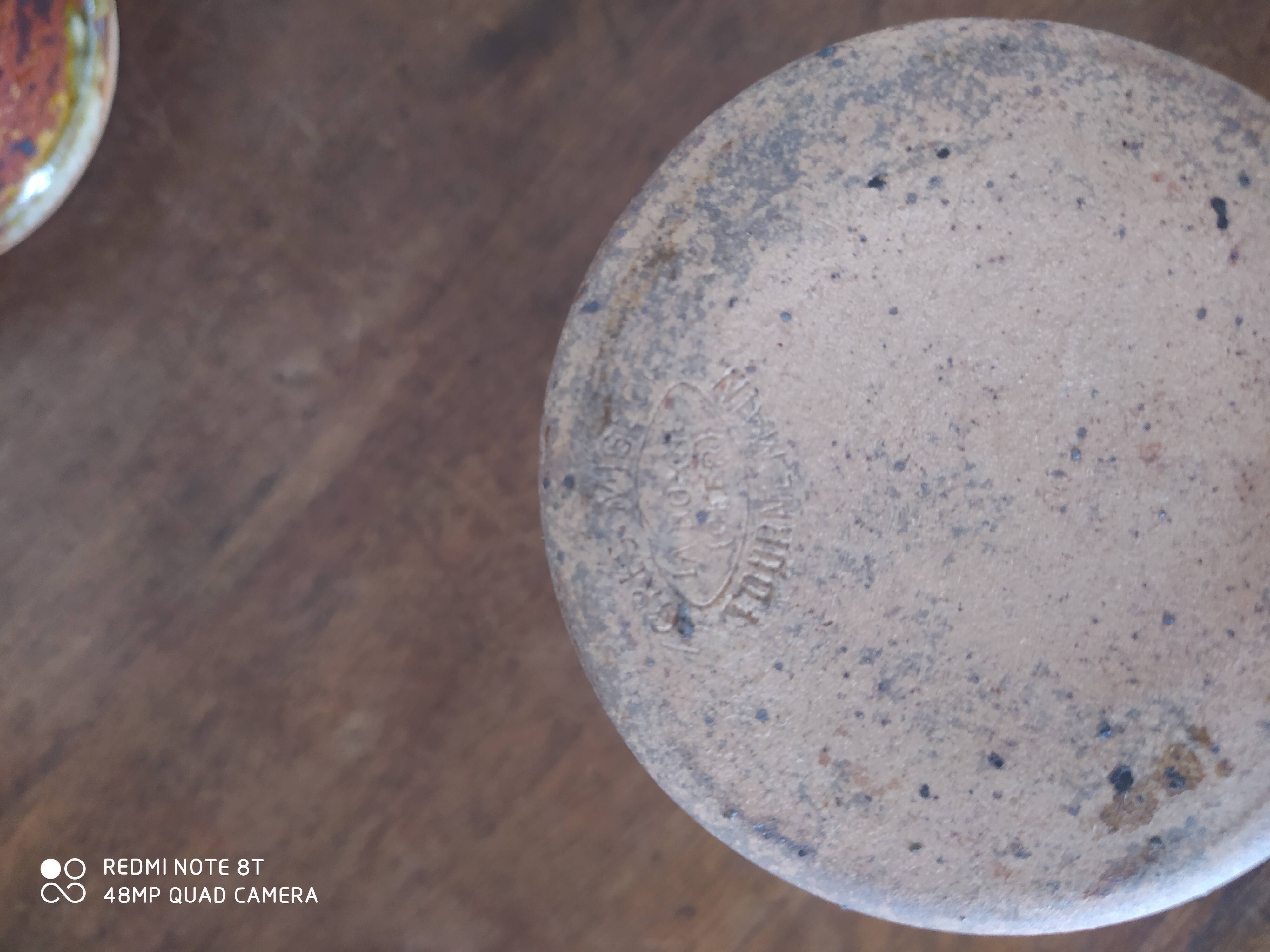 4 pot in sandstone from La Borne