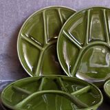 Seven vintage niderviller ceramic plates
