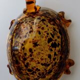Murano speckled glass tortoise ashtray decoration
