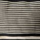 Coussin en toile ticking 19e à rayures matelas 80cm