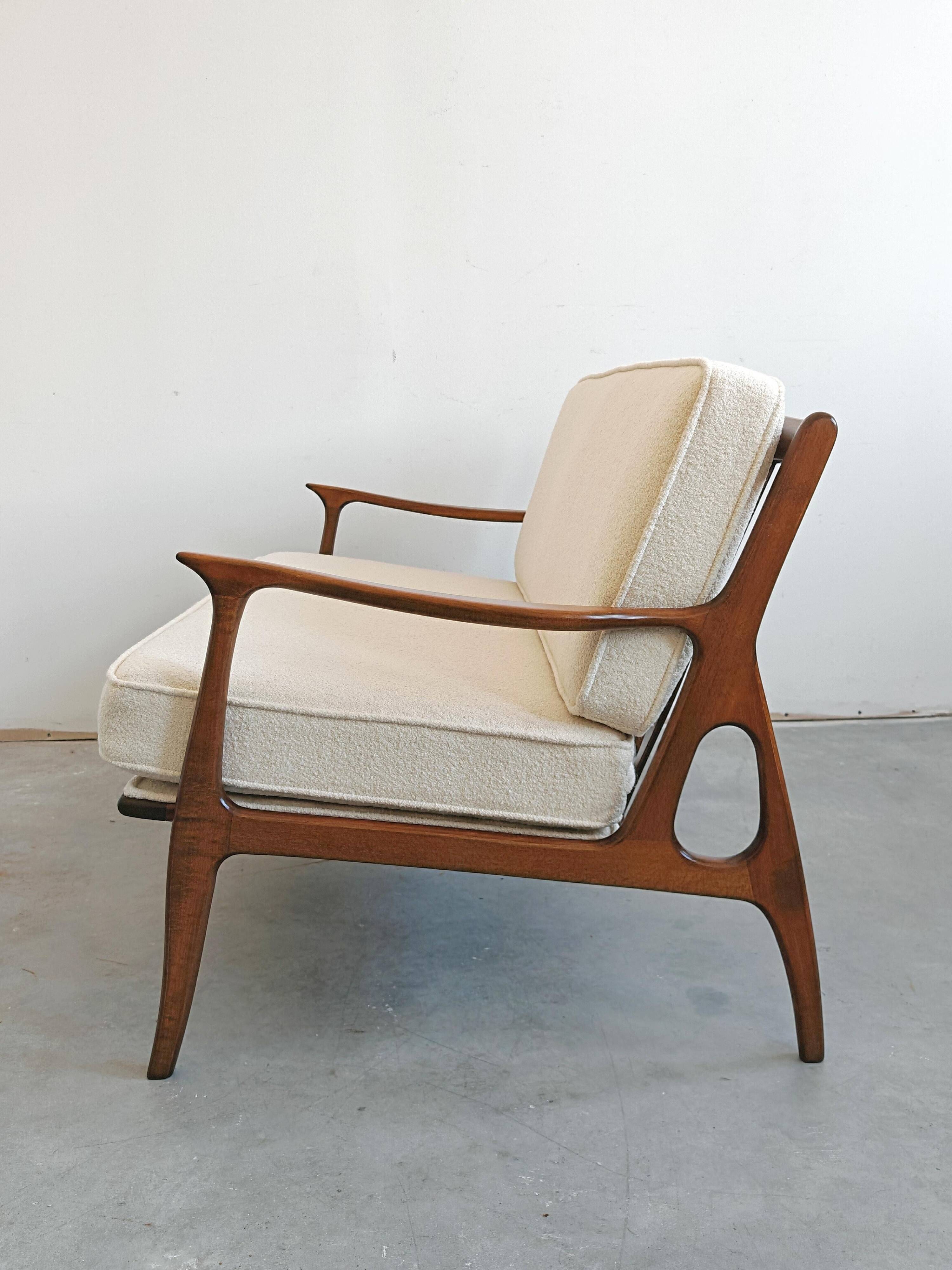 Mid-Century Modern Loveseat attributed to Arne Vodder 1960