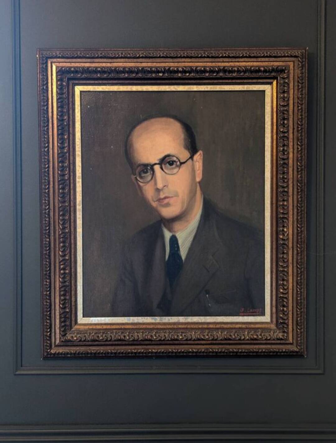 Ancient painting by José Camps Gordon