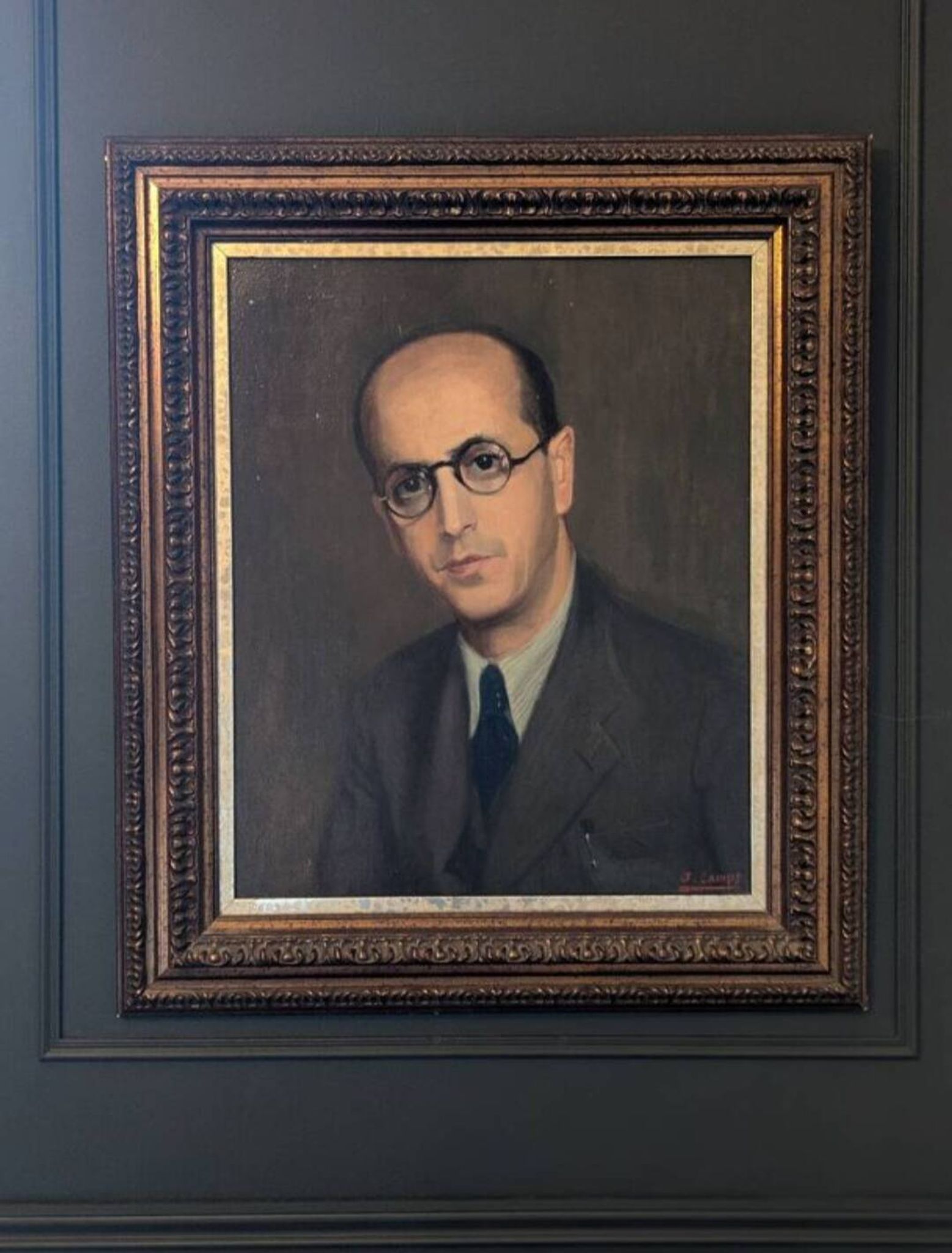 Peinture ancienne de José Camps Gordon