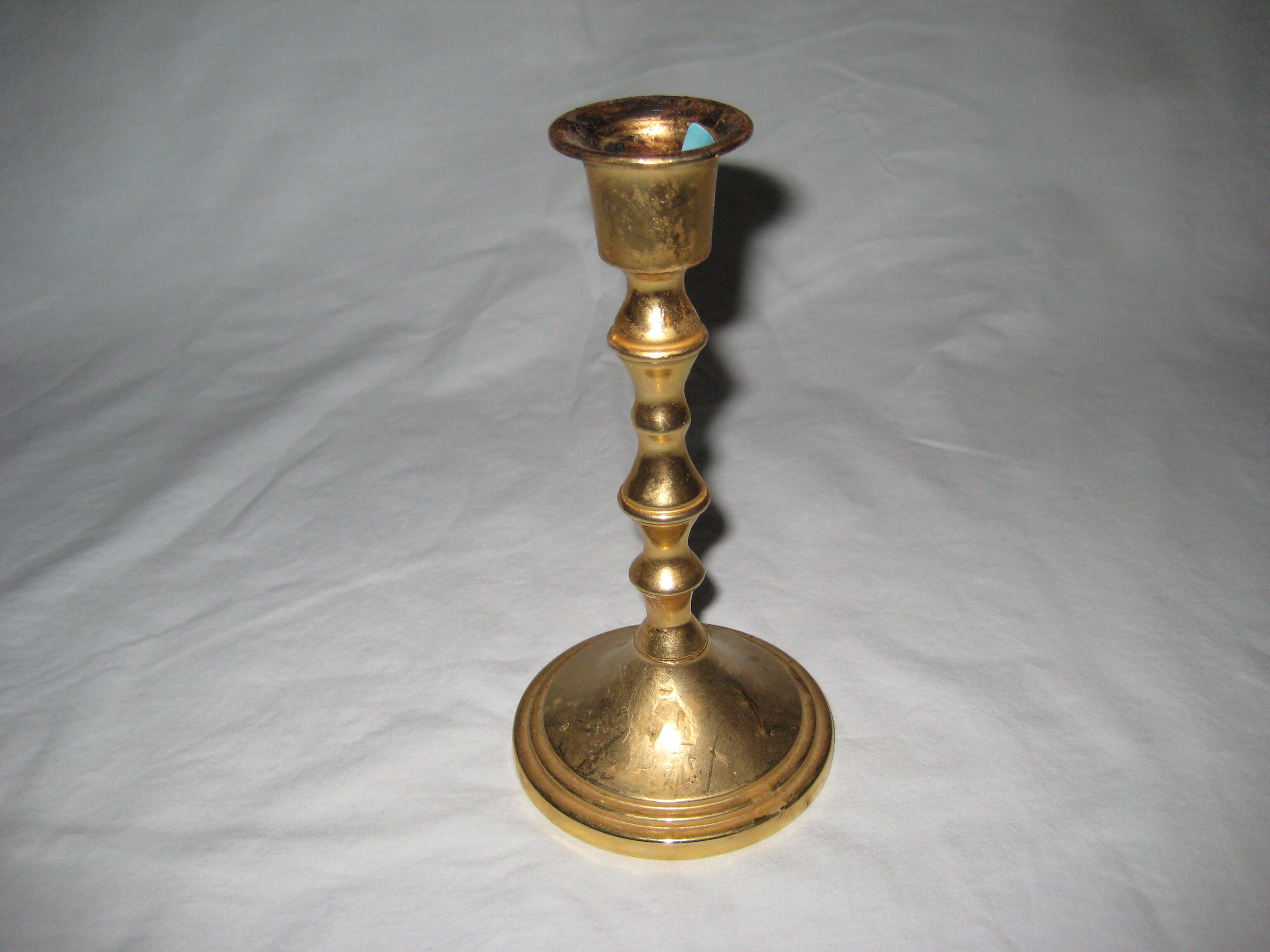 Lot of old candlesticks