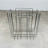 Willi Glaeser chromed metal magazine holder for TMP 80s