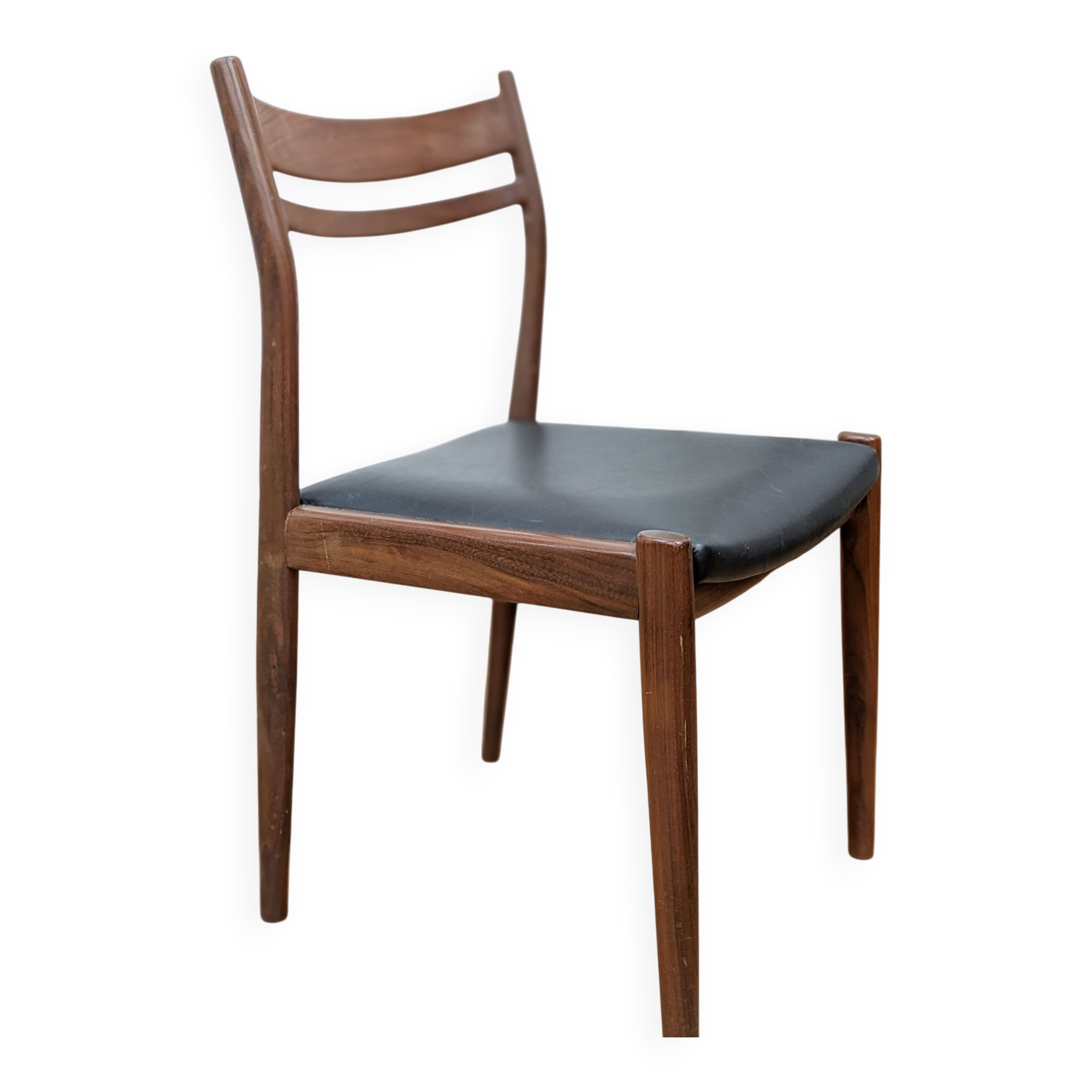 6 vintage teak chairs