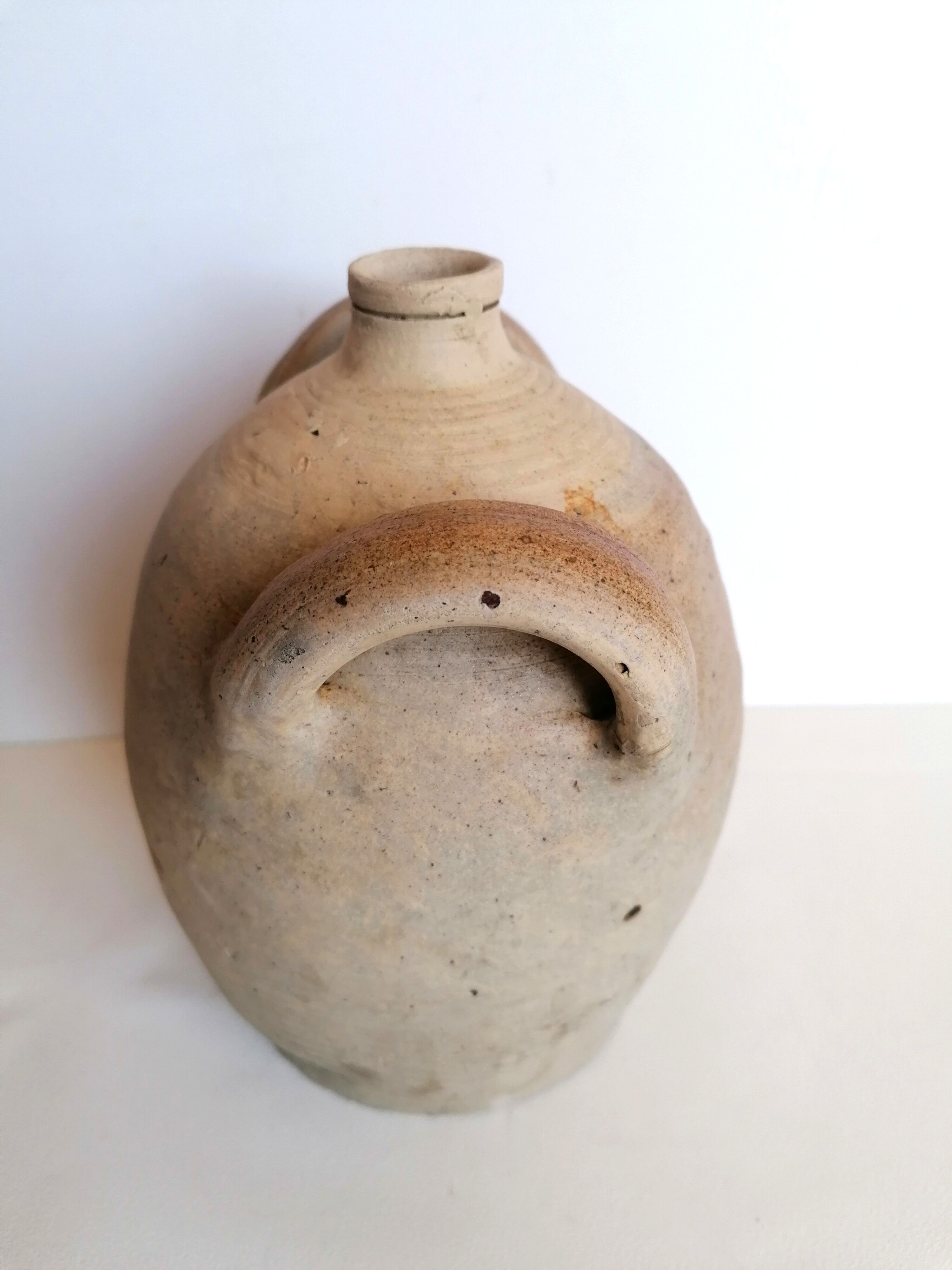 Ancient sandstone jar