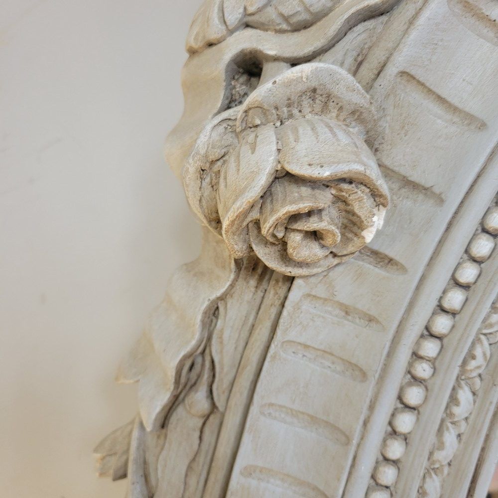 Louis XVI medallion mirror