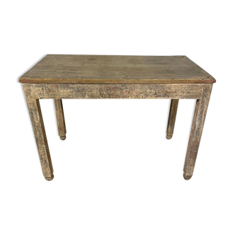 Patinated table