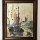 Painting, oil on panel