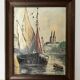 Tableau huile sur panneau