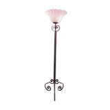 Wrought iron floor lamp