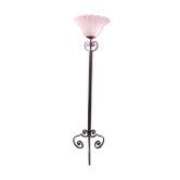 Wrought iron floor lamp