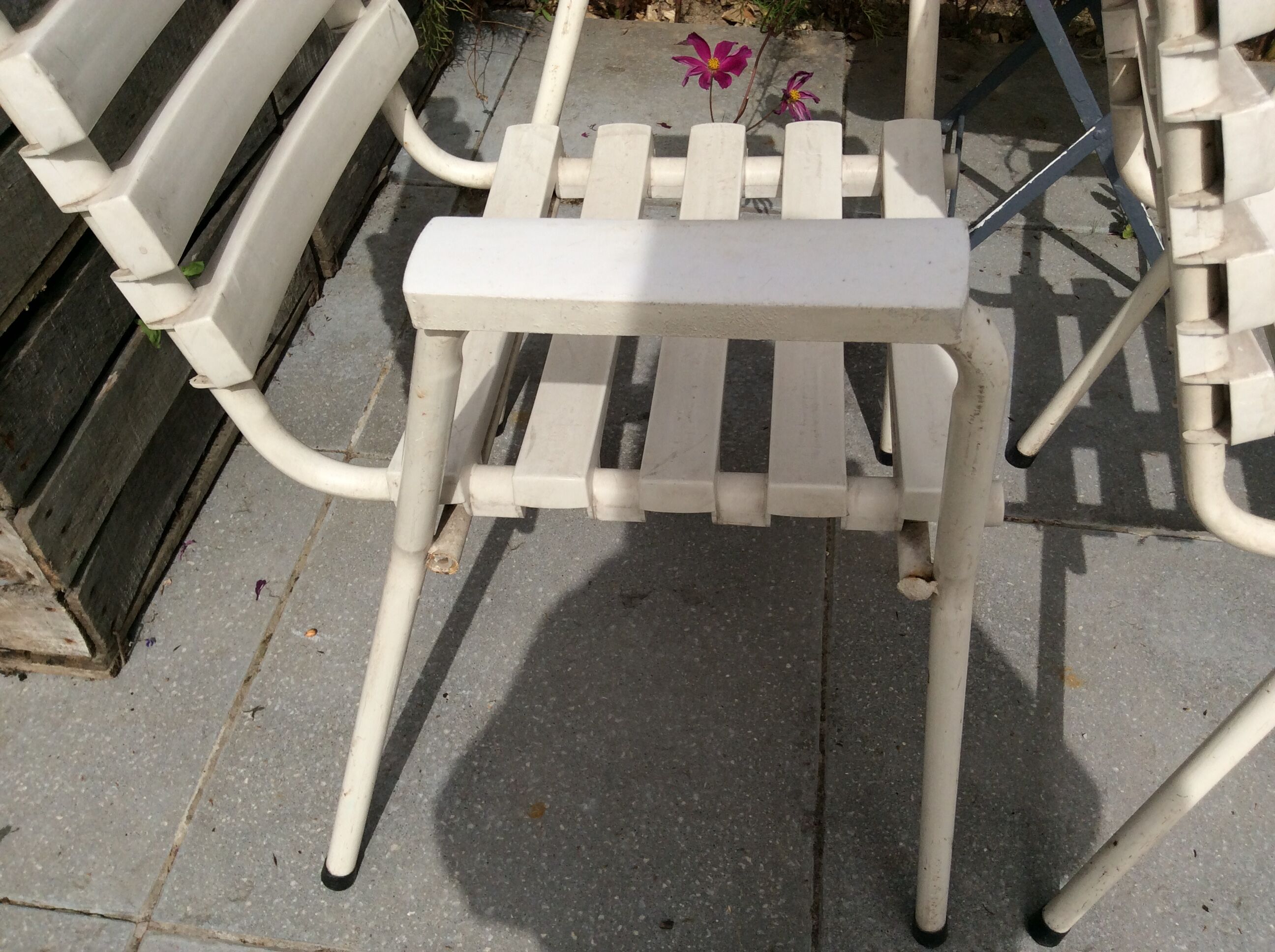 4 fauteuils de jardin