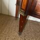 Wooden dresser marble tray