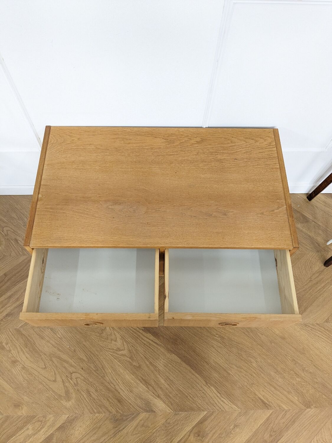 Small vintage oak sideboard