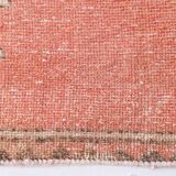 3X12 Turkish Vintage Red Brown Classic Runner Rug, 91x362Cm