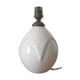 Art Deco cracked ceramic lamp
