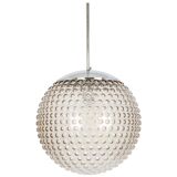 Glass pendant lamps by Rolf Krüger for Staff, Germany 1970s