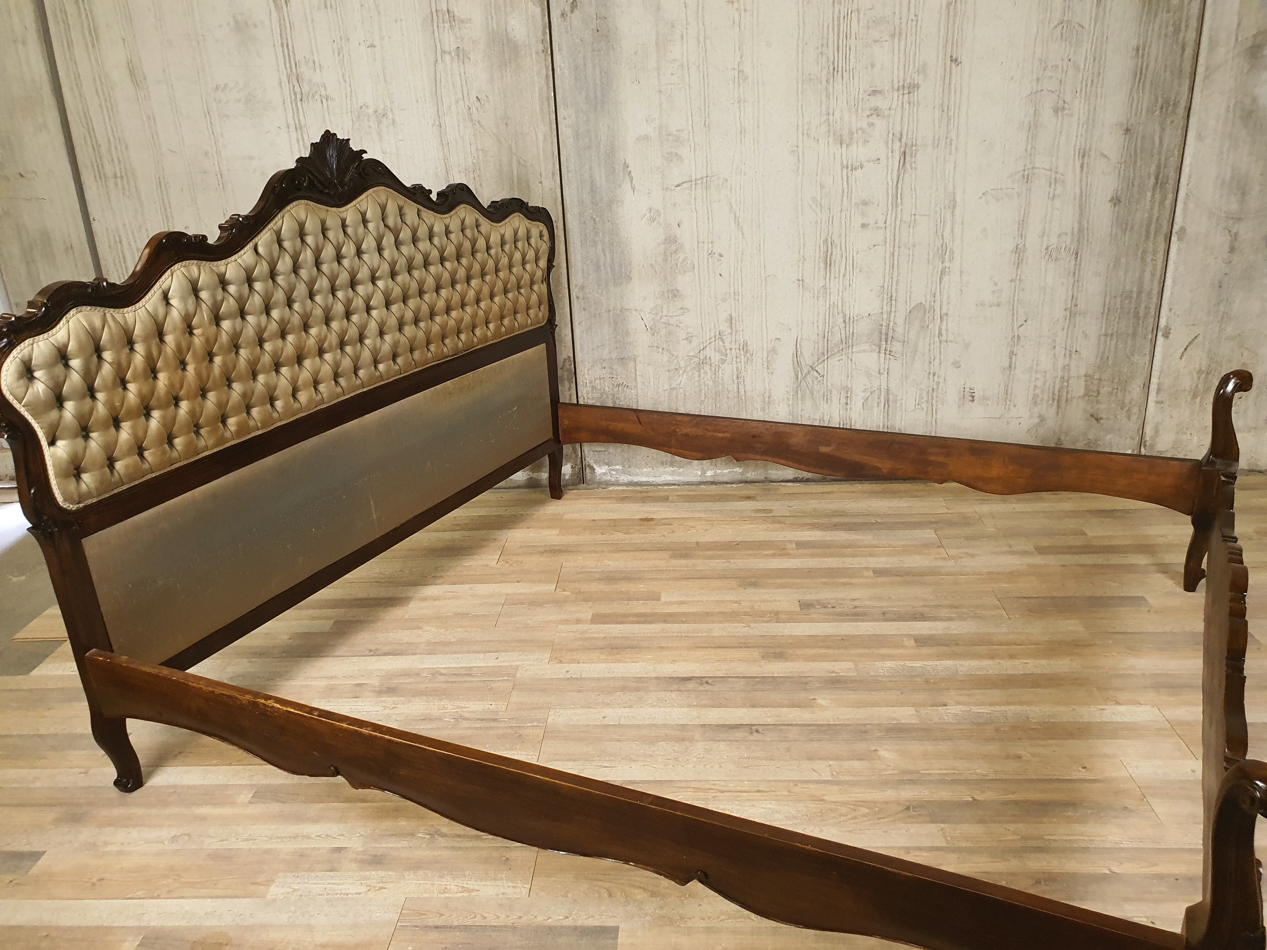 Baroque double bed - 20th century