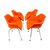 Set of 4 armchairs by Robin Day, for Hille, England, 1967