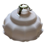 Abat-jour vintage en verre rose opalin de Tchécoslovaquie 250911