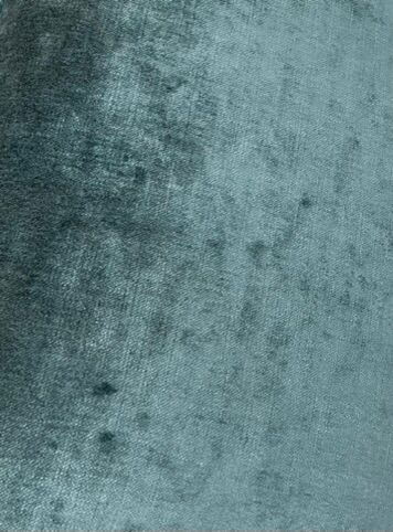 Blue velvet cushion 35x50