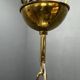 1980s Retro Murano Glass Shell Chandelier in Amber and Lavender, Italy