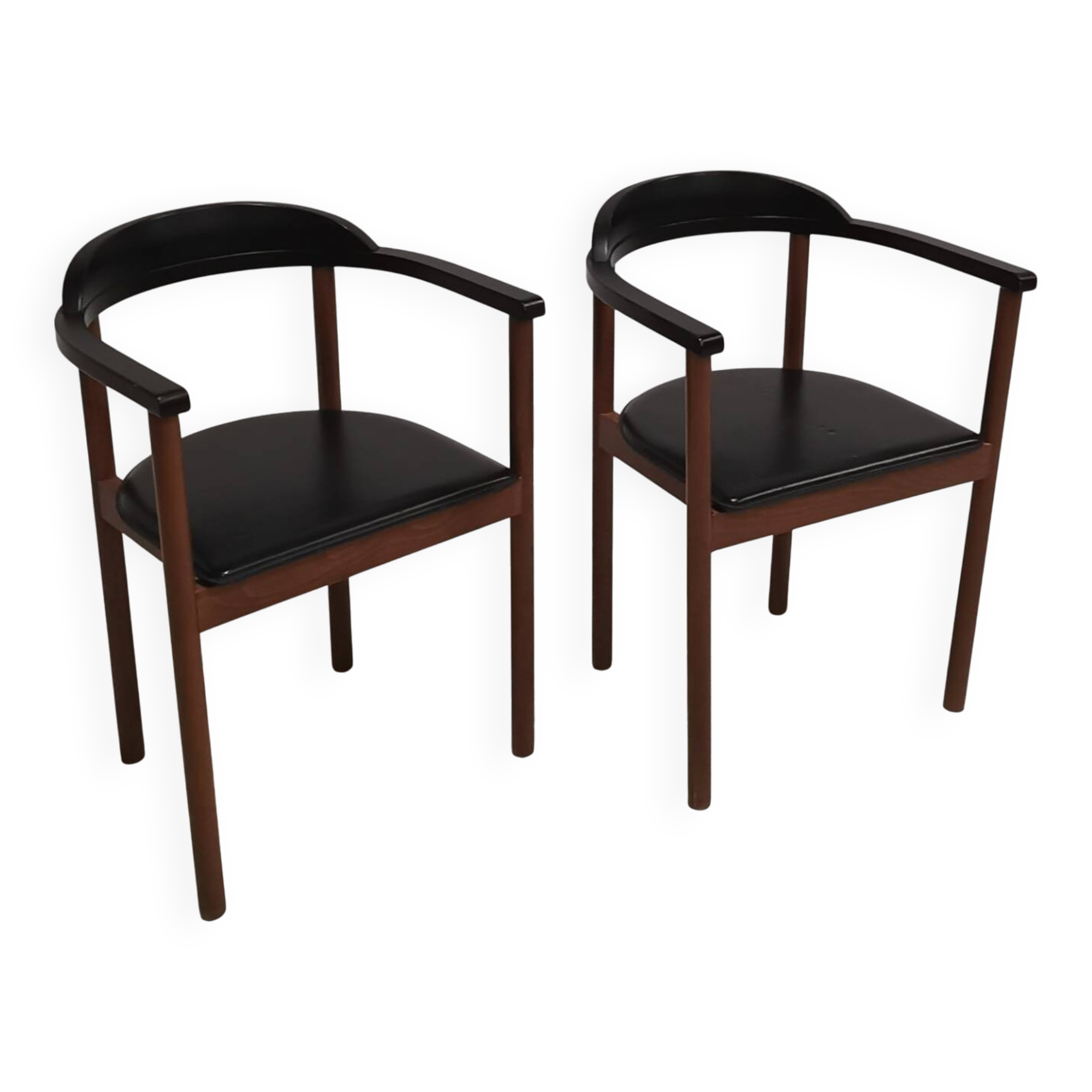 Vintage Scandinavian design armchair from the 1970s