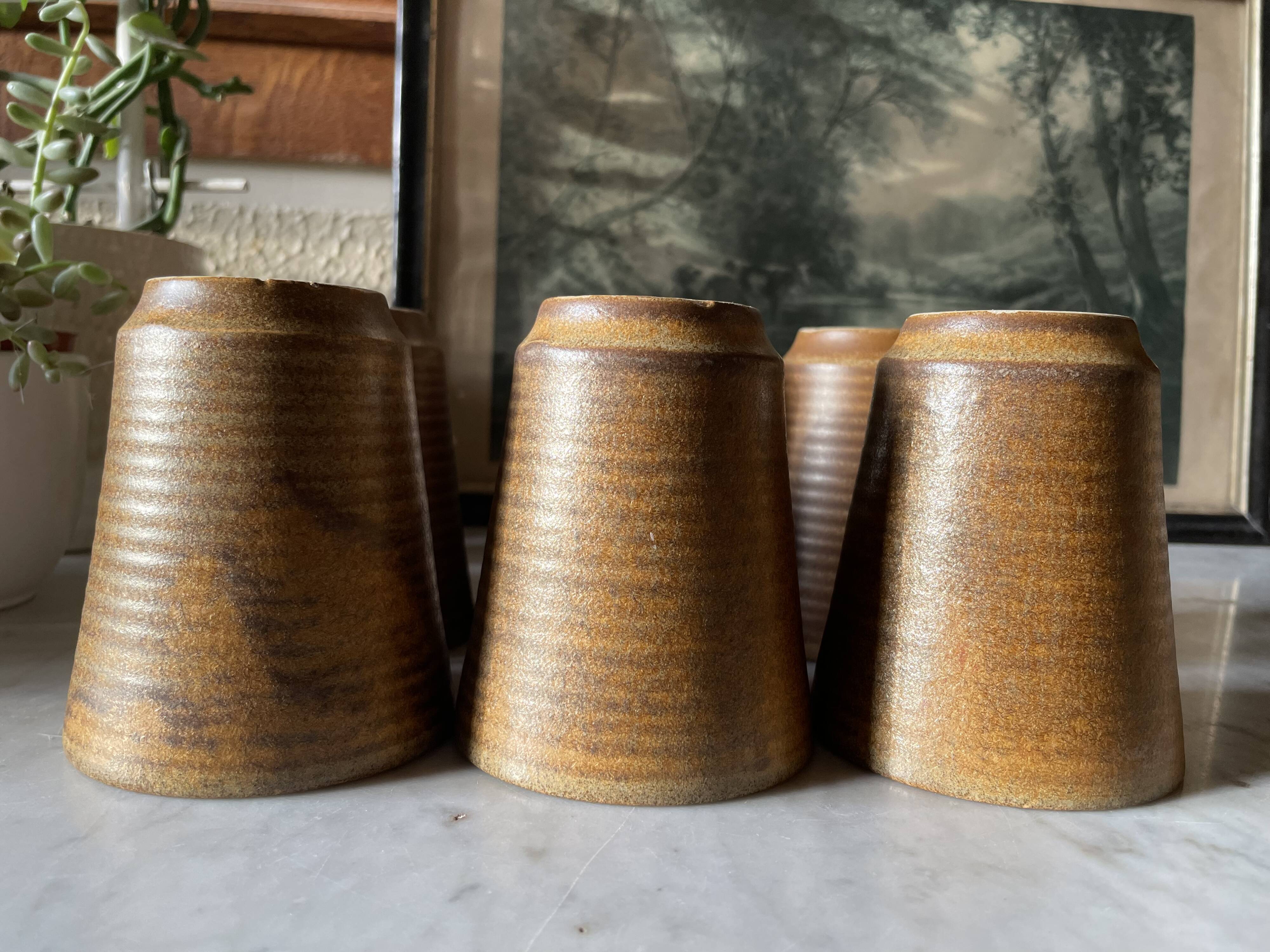 Sandstone cups