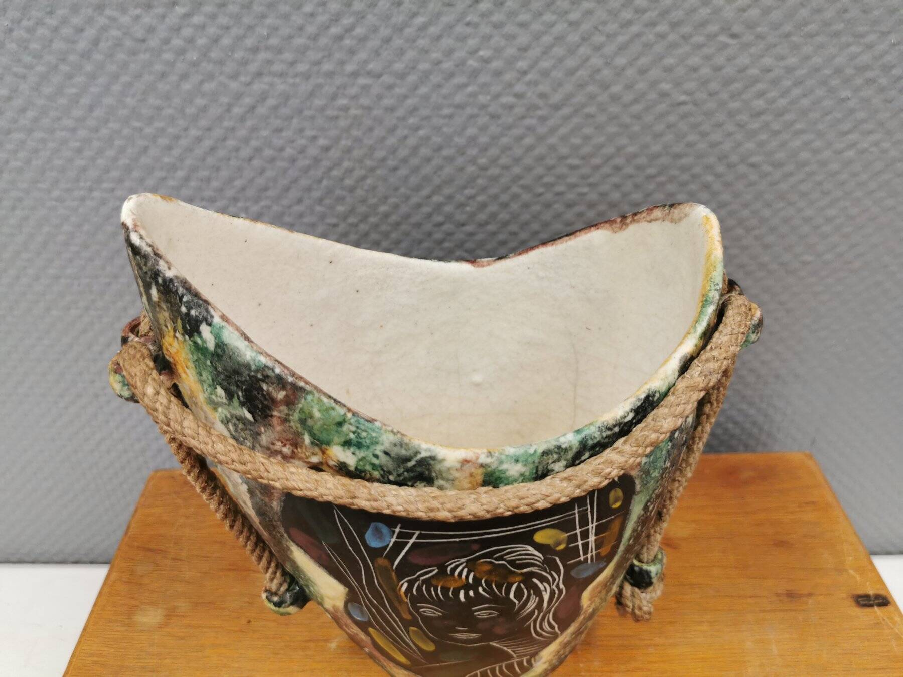 FORLANI LAVENO vase from the 1950s