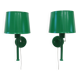 Pair of Scandinavian wall lights Luxus by Uno and Östen Kristiansson