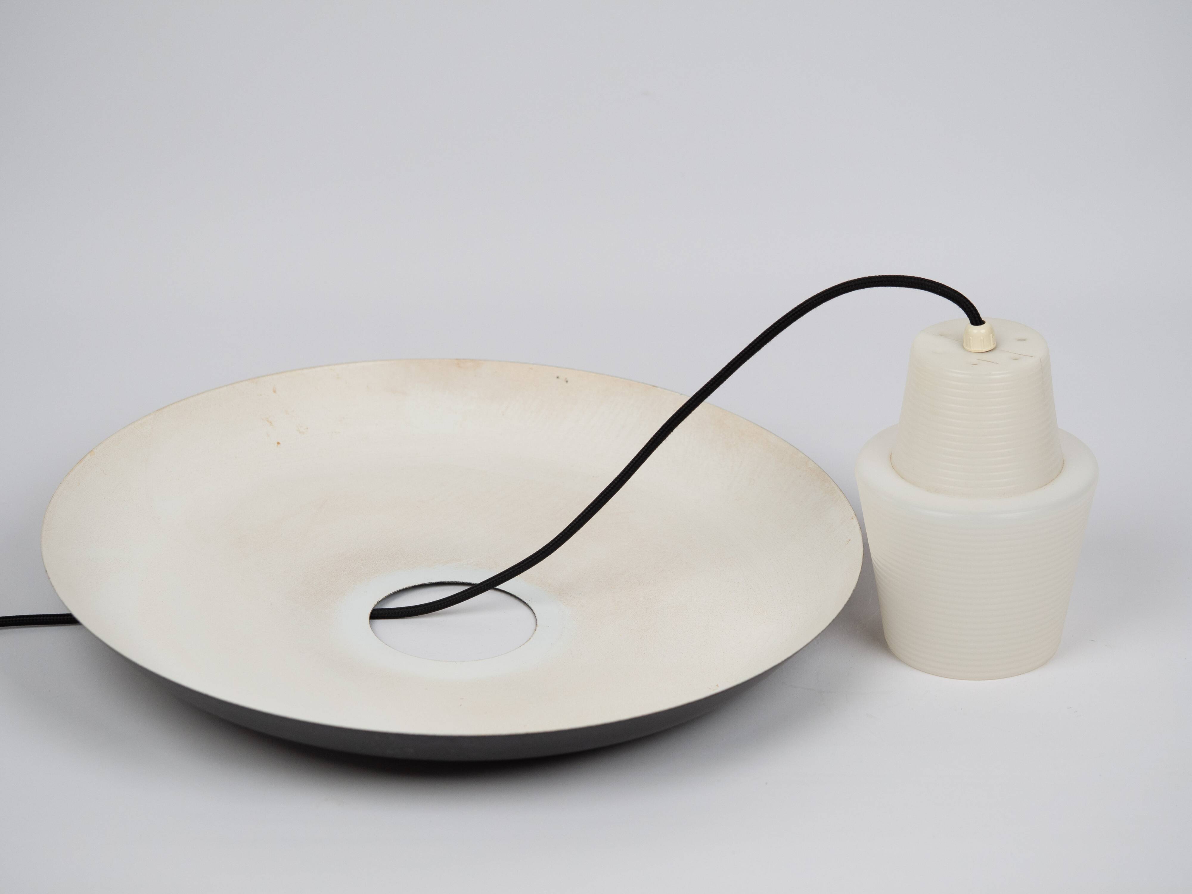 Danish vintage pendant lamp by Bent Karlby, 1960s