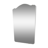 Vintage free-form mirror - 60s/70s