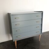 Chest of drawer compass feet
