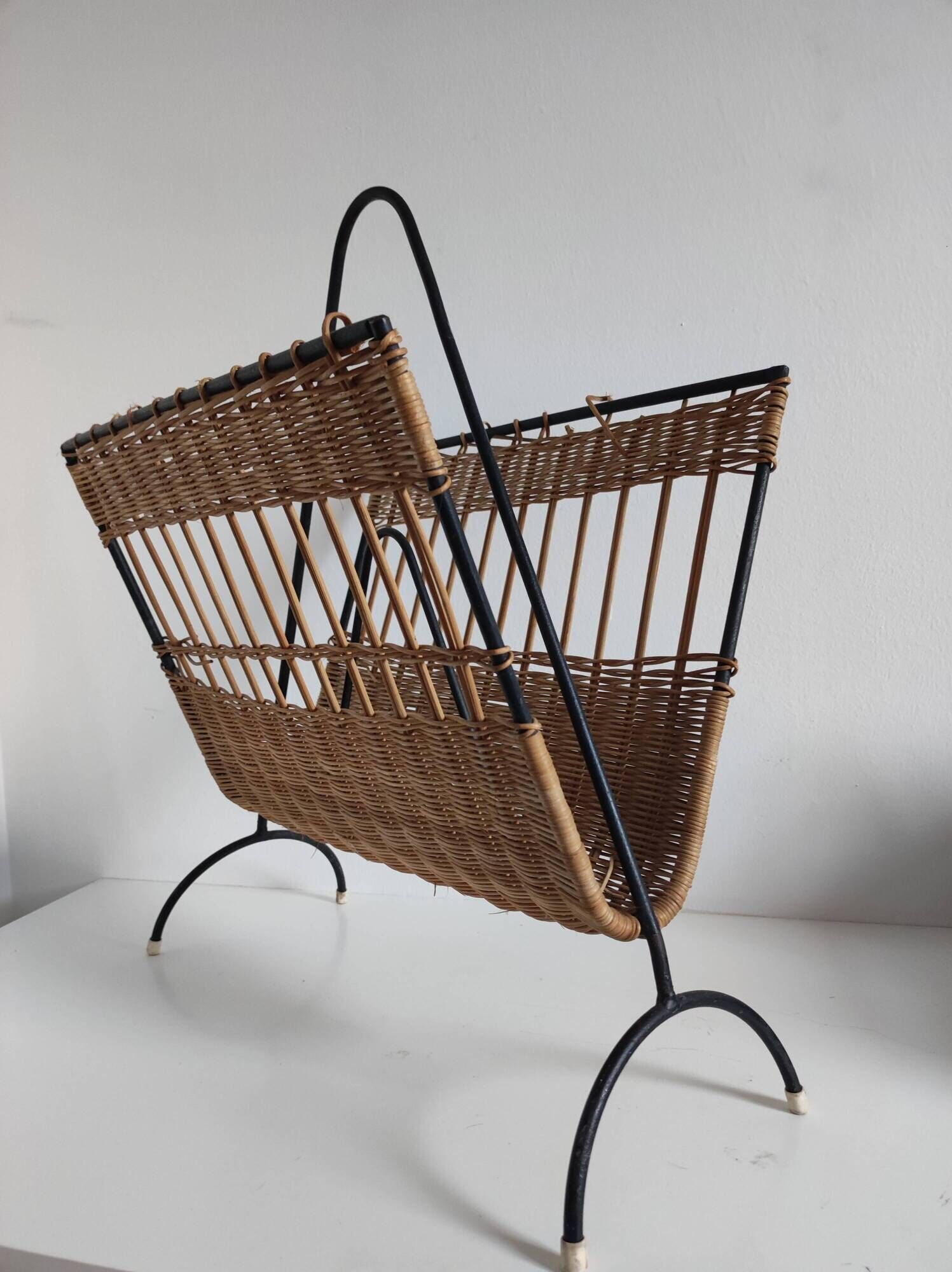 Door reviews steel wire rattan modernist vintage 50 s