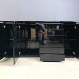 Vintage Italian Gloss sideboard, 1970s