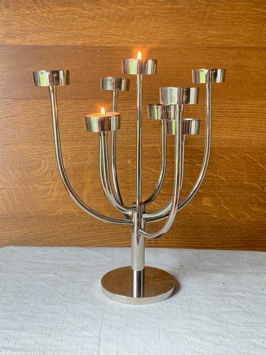 Vintage Habitat 8 branch candlestick
