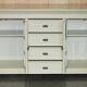 French country-style display buffet