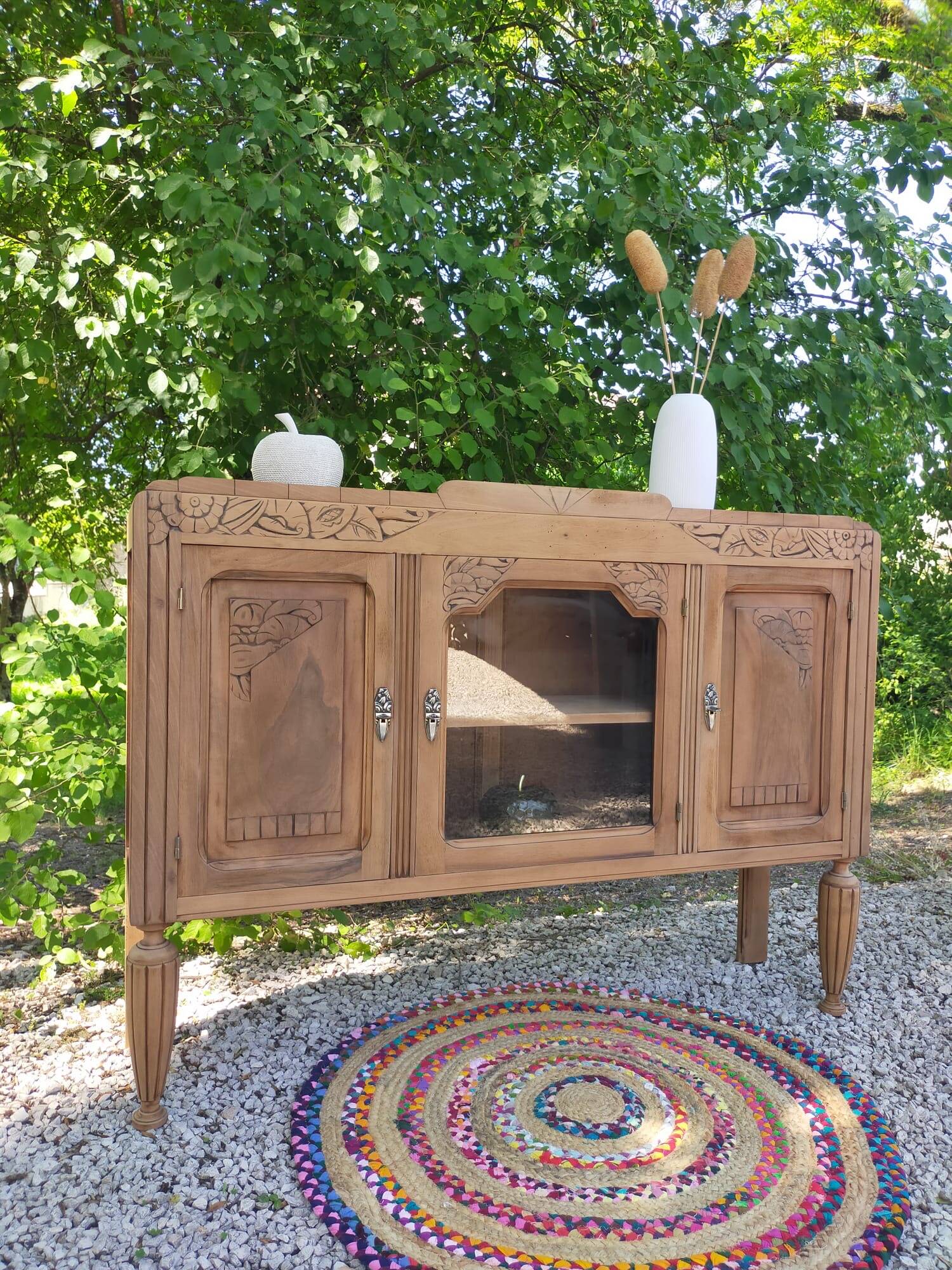 Buffet Art déco ancien rénové