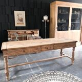 Ancienne table de ferme en chêne XIXeme