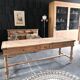Old 19th century oak farm table
