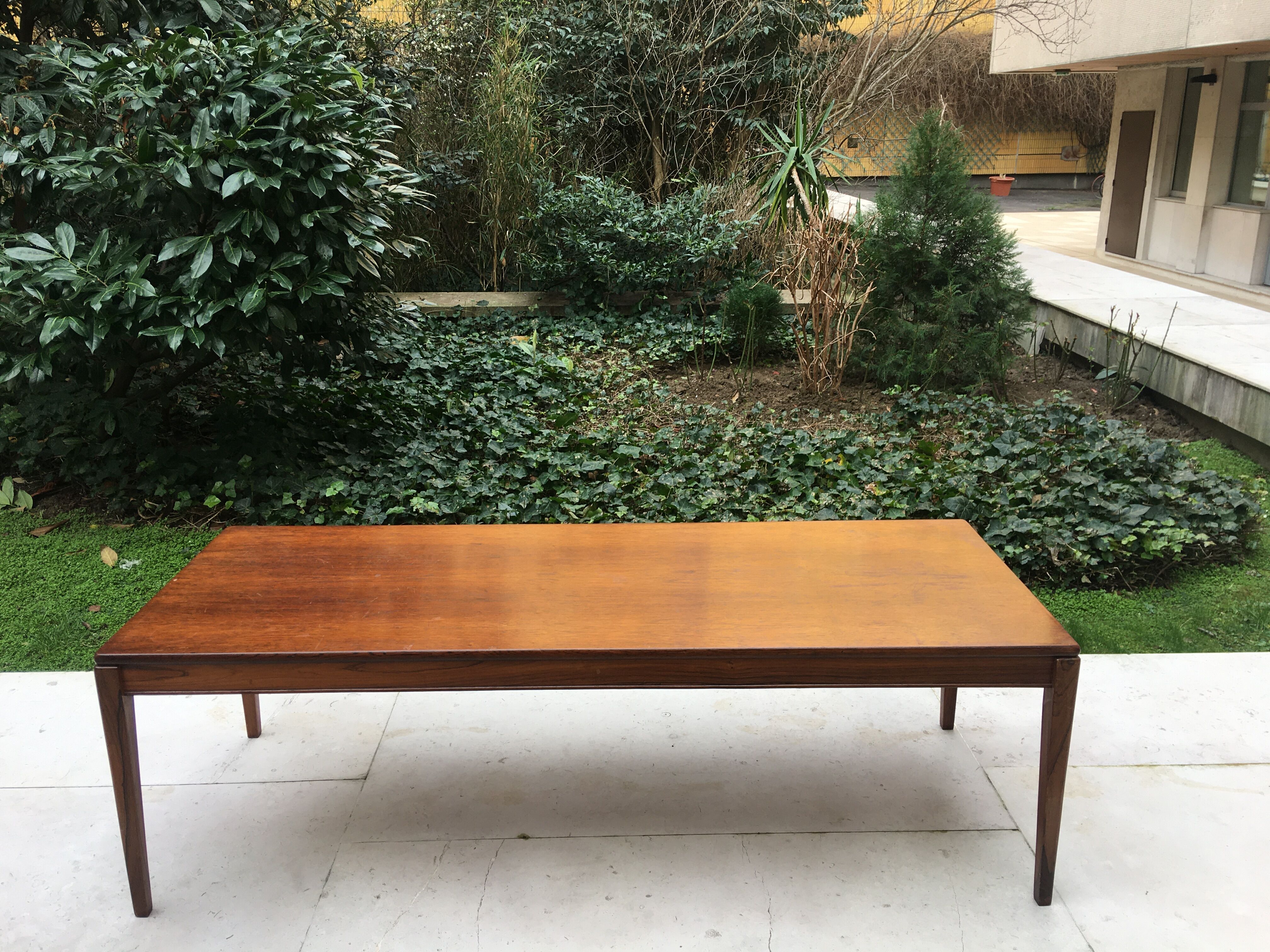Rosewood coffee table by Marten Franckena for Fristho