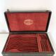 Christofle silver-plated cutlery set in its original case.