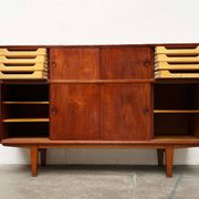 Modern Danish mid-century enfilade, teak, 1960s