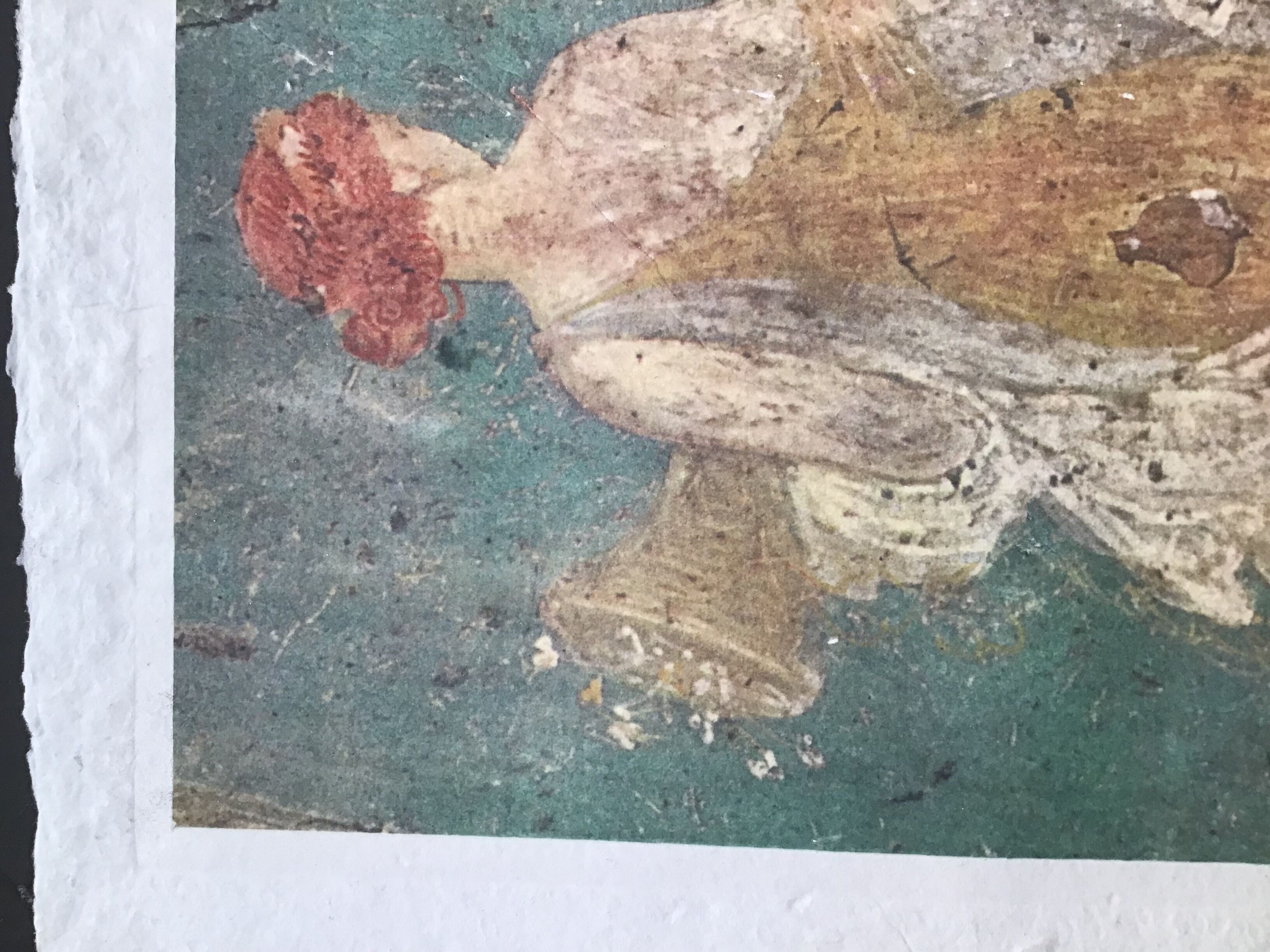 "The flora" fresco of Pompeii (reproduction)