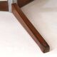 Vintage Dutch round coffee table in teak by Martin Visser for Spectrum, 1960s