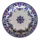 Assiette faïence Gien décor Rouen