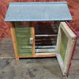 Ancien garde manger vintage - toit en zinc